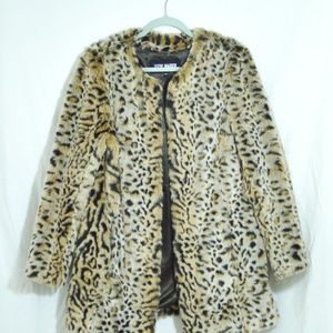 Steve Madden Cheetah Print Coat